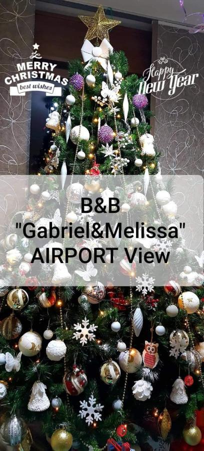 B&B "Gabriel&Melissa" Airport View - Nuova - Ristrutturato Gennaio 2022 Tessera Eksteriør billede